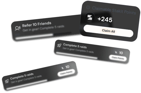 DeFi utility dashboard